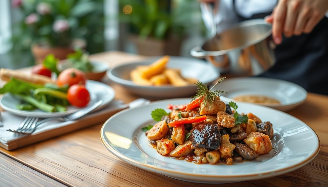 Fresh ingredients and home cooking inspiration